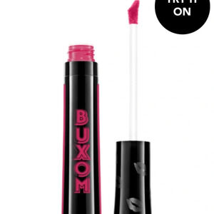 NIB BUXOM WINE ME SHINY LIQUID LIPSTICK
